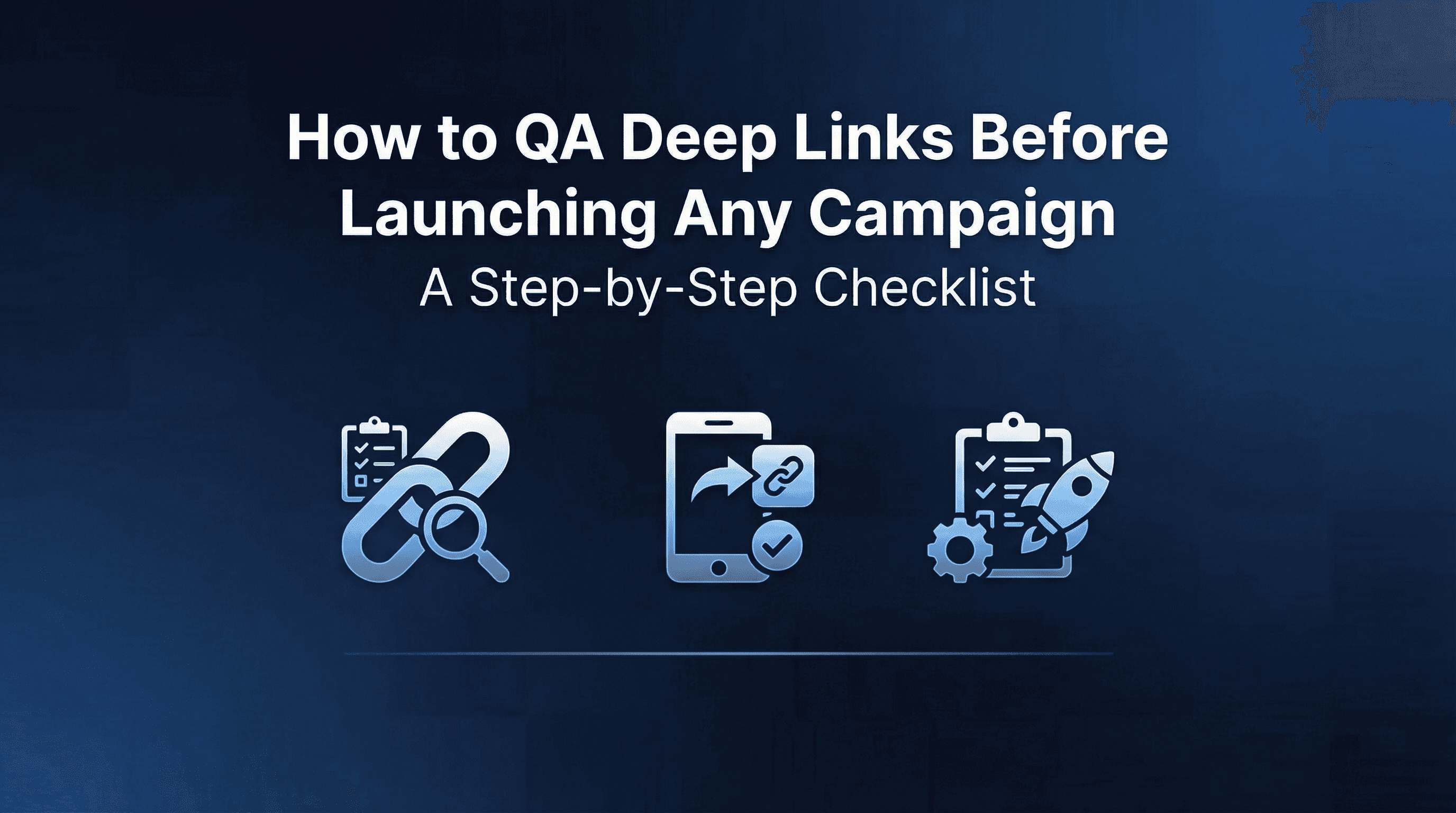 How to QA Deep Links Before Launching Any Campaign (A Step-by-Step Checklist)