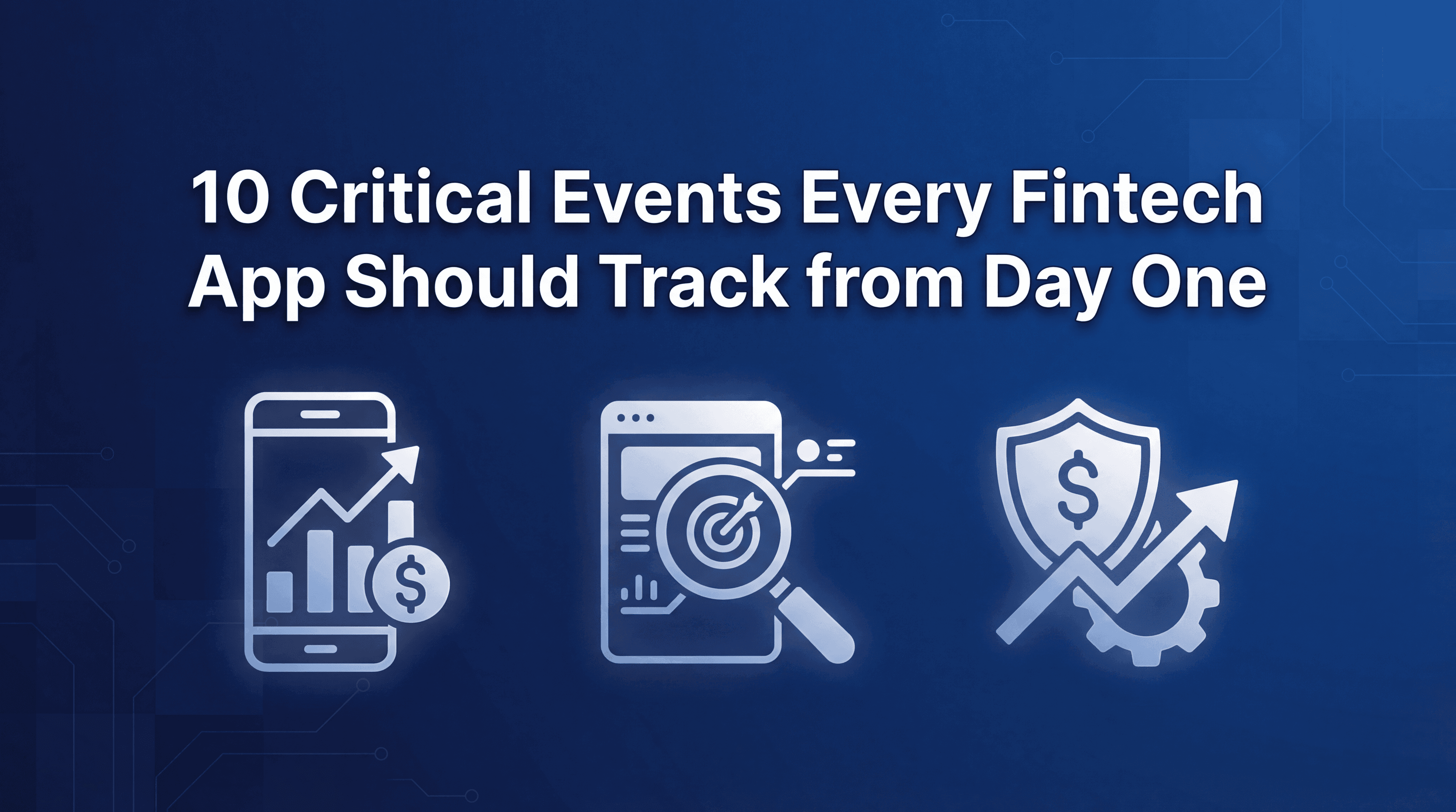 10 Critical Events Every Fintech App Should Track from Day One