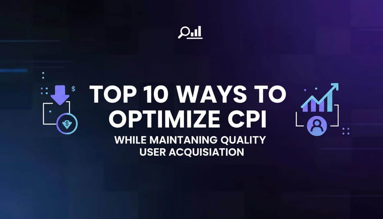 Top 10 Ways to Optimize CPI While Maintaining Quality User Acquisition