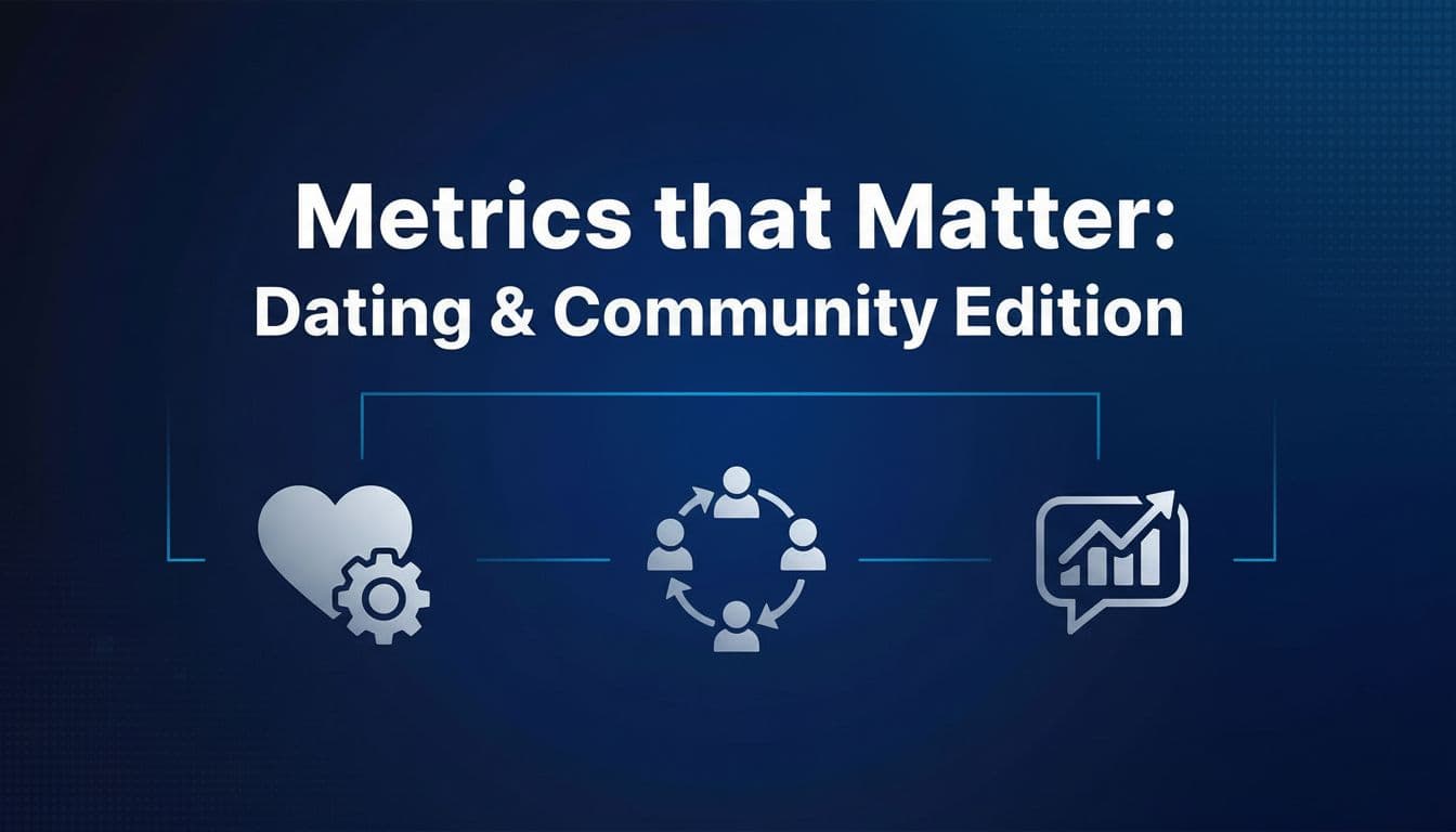 Metrics that Matter: Dating & Community Edition