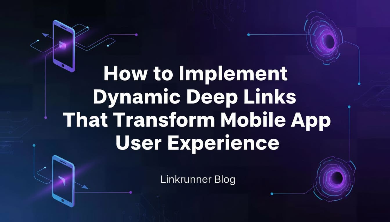 How to Implement Dynamic Deep Links That Transform Mobile App User Experience