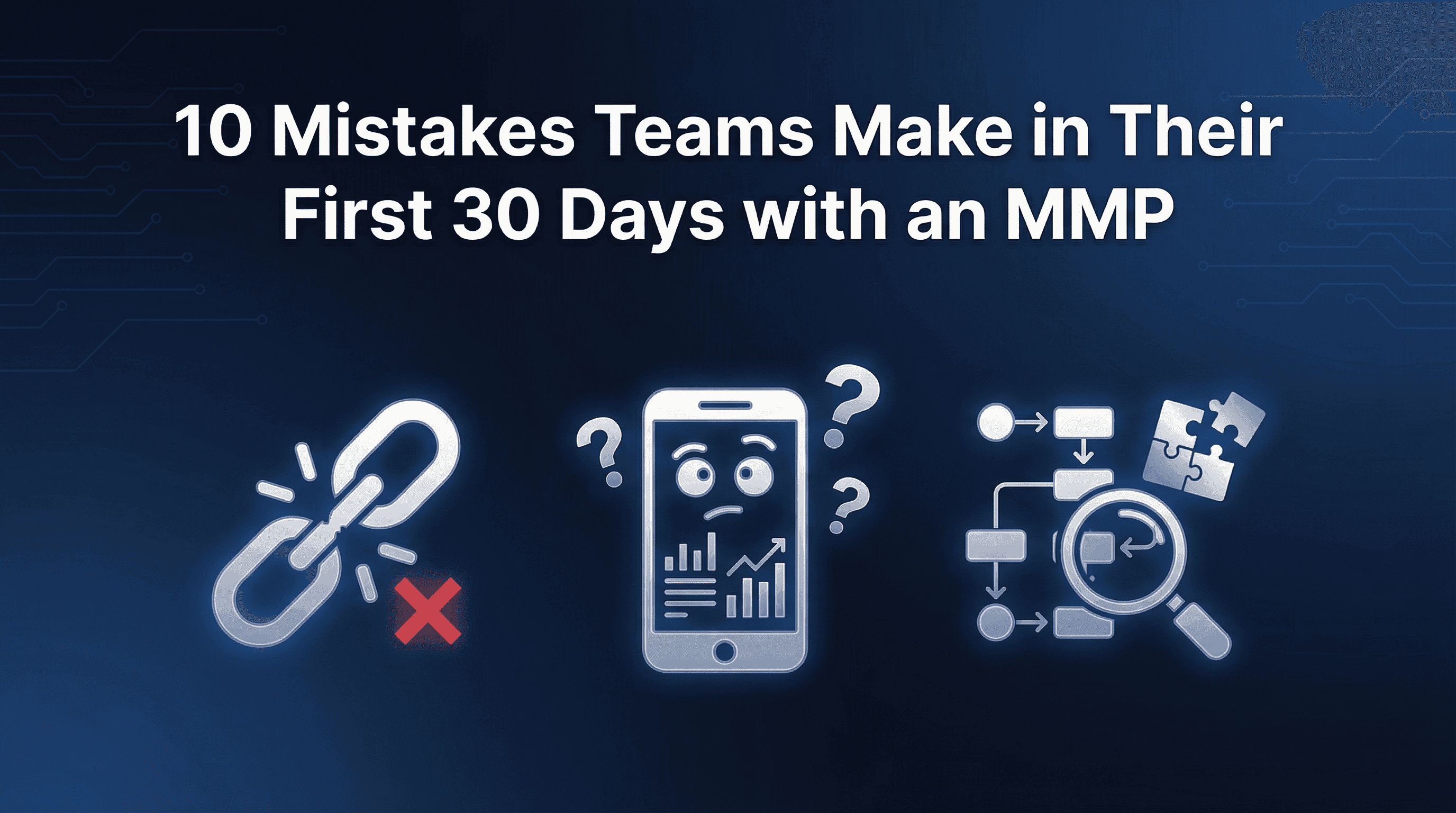 10 Mistakes Teams Make in Their First 30 Days with an MMP