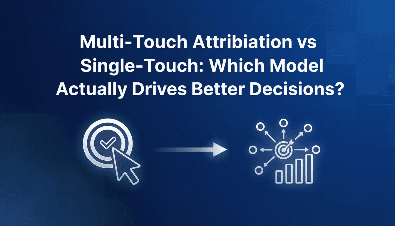 Multi-Touch Attribution vs Single-Touch: Which Model Actually Drives Better Decisions?