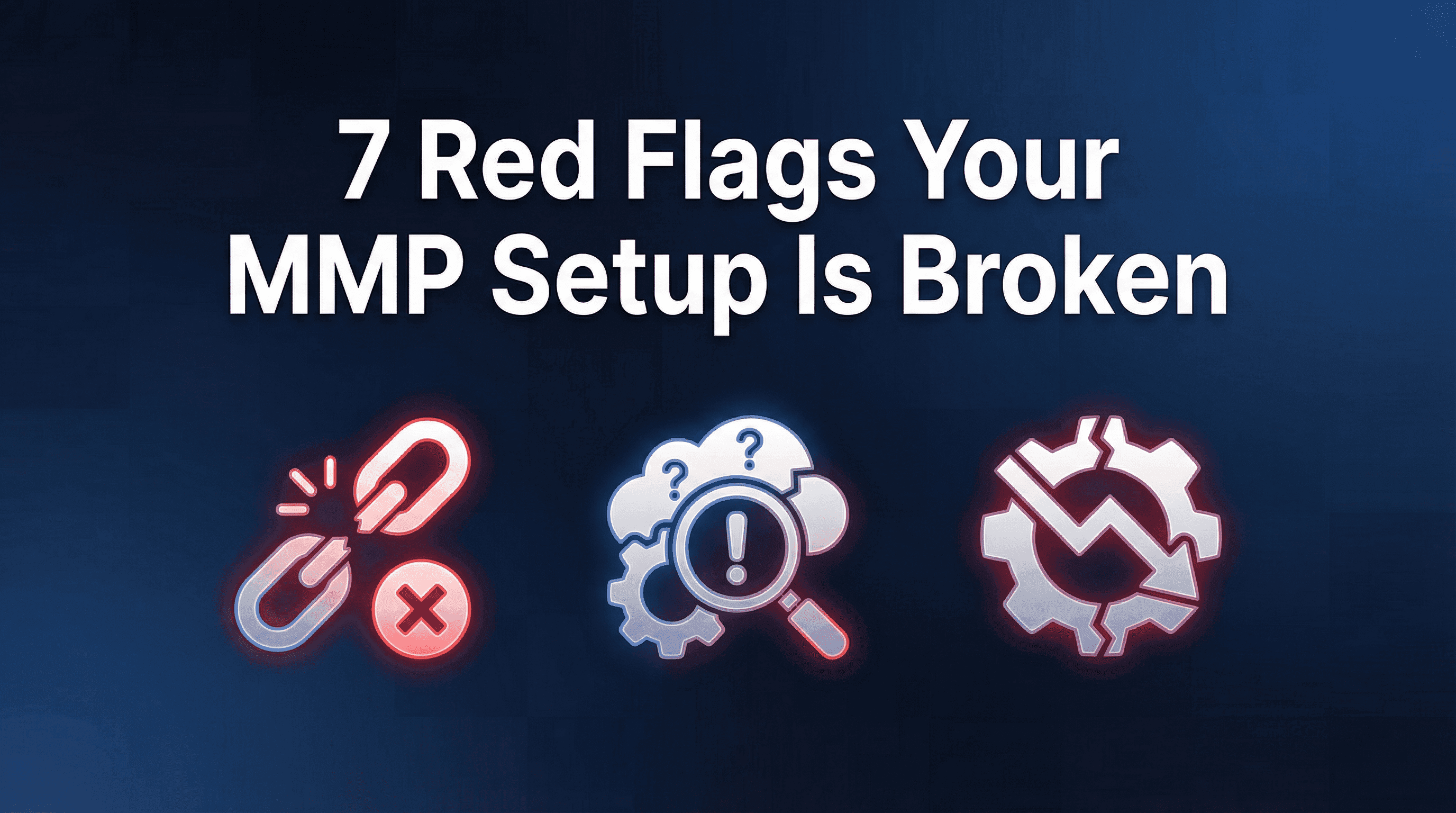 7 Red Flags Your MMP Setup Is Broken (And How to Fix Each One)