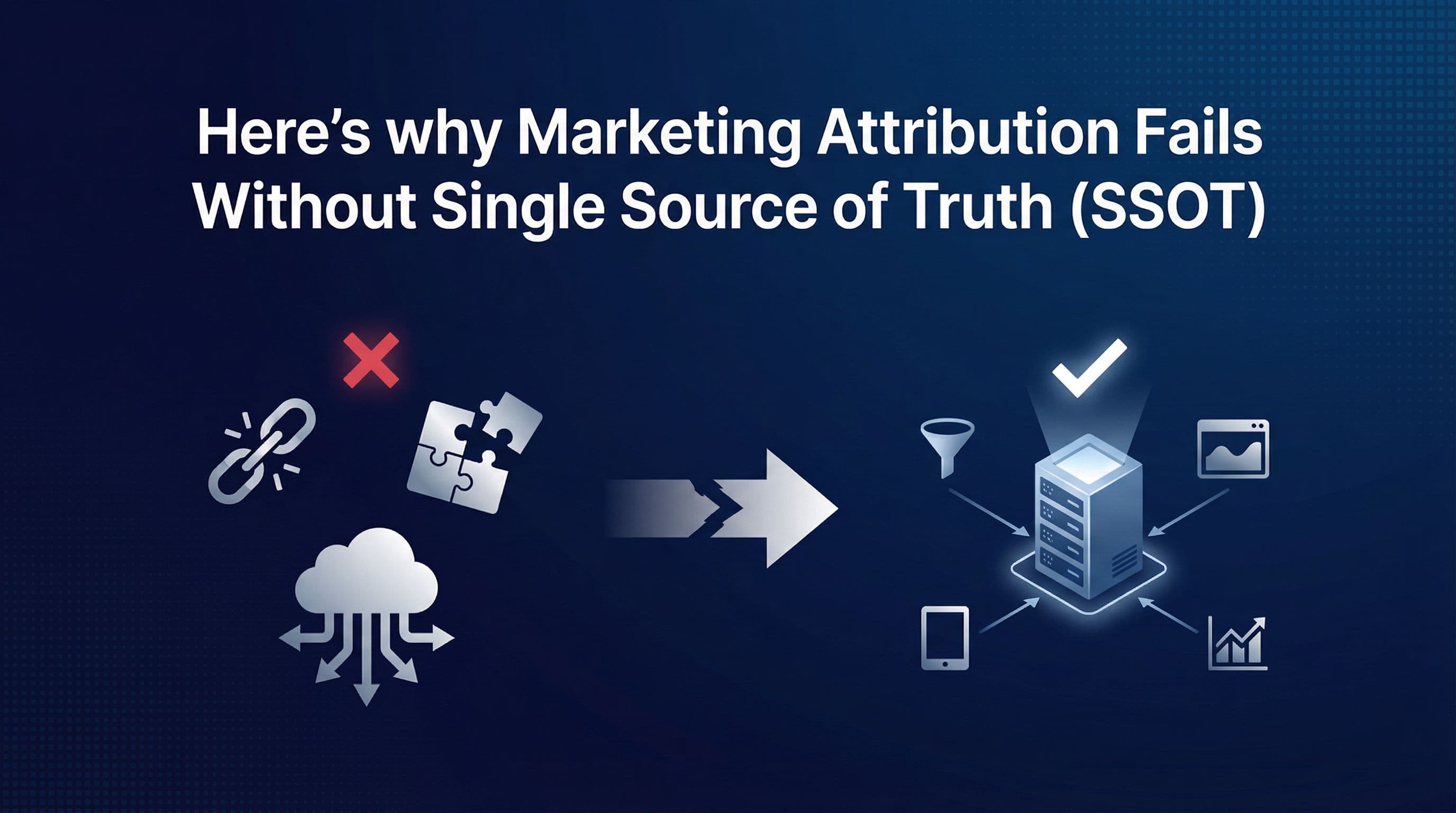 Here's why Marketing Attribution Fails Without Single Source of Truth (SSOT)