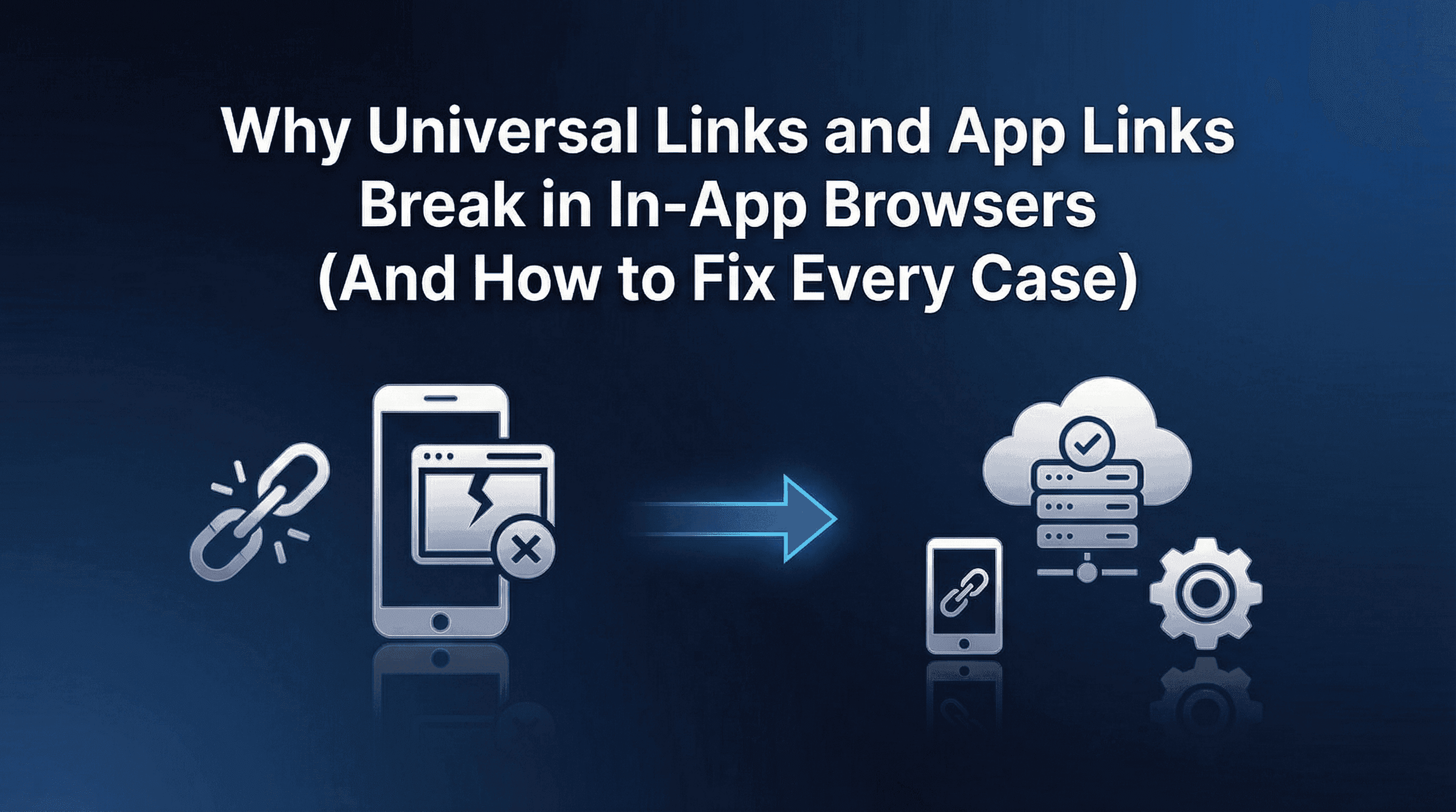 Why Universal Links and App Links Break in In-App Browsers (And How to Fix Every Case)
