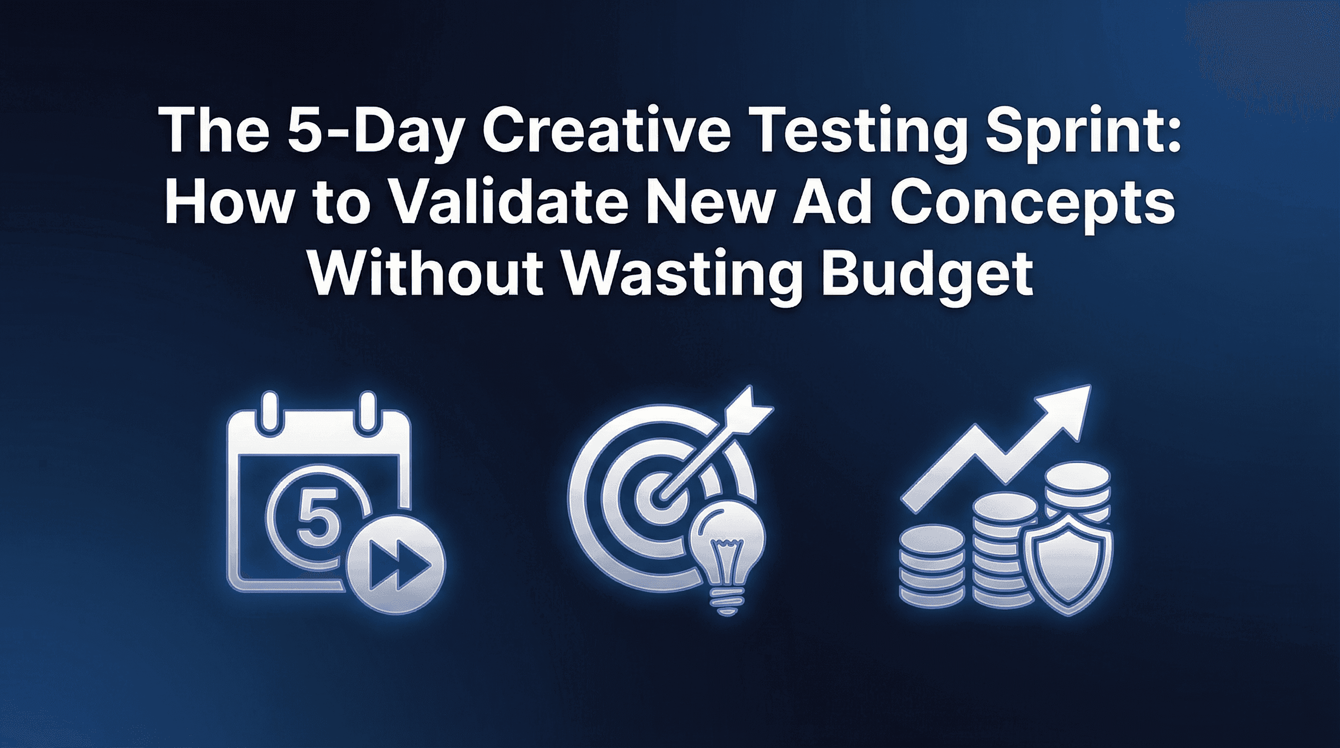 The 5-Day Creative Testing Sprint: How to Validate New Ad Concepts Without Wasting Budget